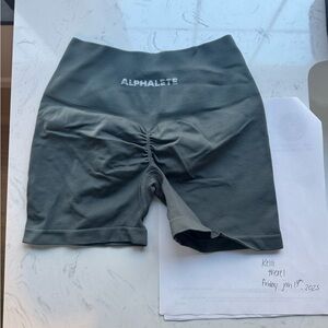 Alphalete Amplify Shorts Gray XS